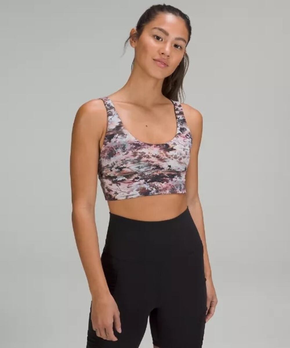 Lululemon Align Reversible Light Support Bra A/B Size 2 in Future Utopia Multi